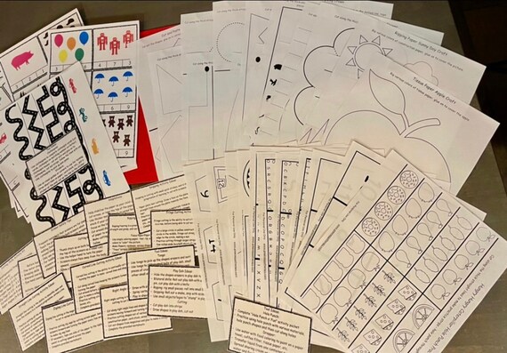 Cutting Activity Kit, Cutting Practice, Scissor Skills, Home Learning,  Learning Kit-all Printed/laminated, READY to Go, Designed by an OT 