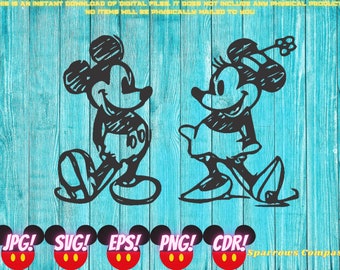 Download Vintage Mickey Svg You Ll Enjoy Etsy