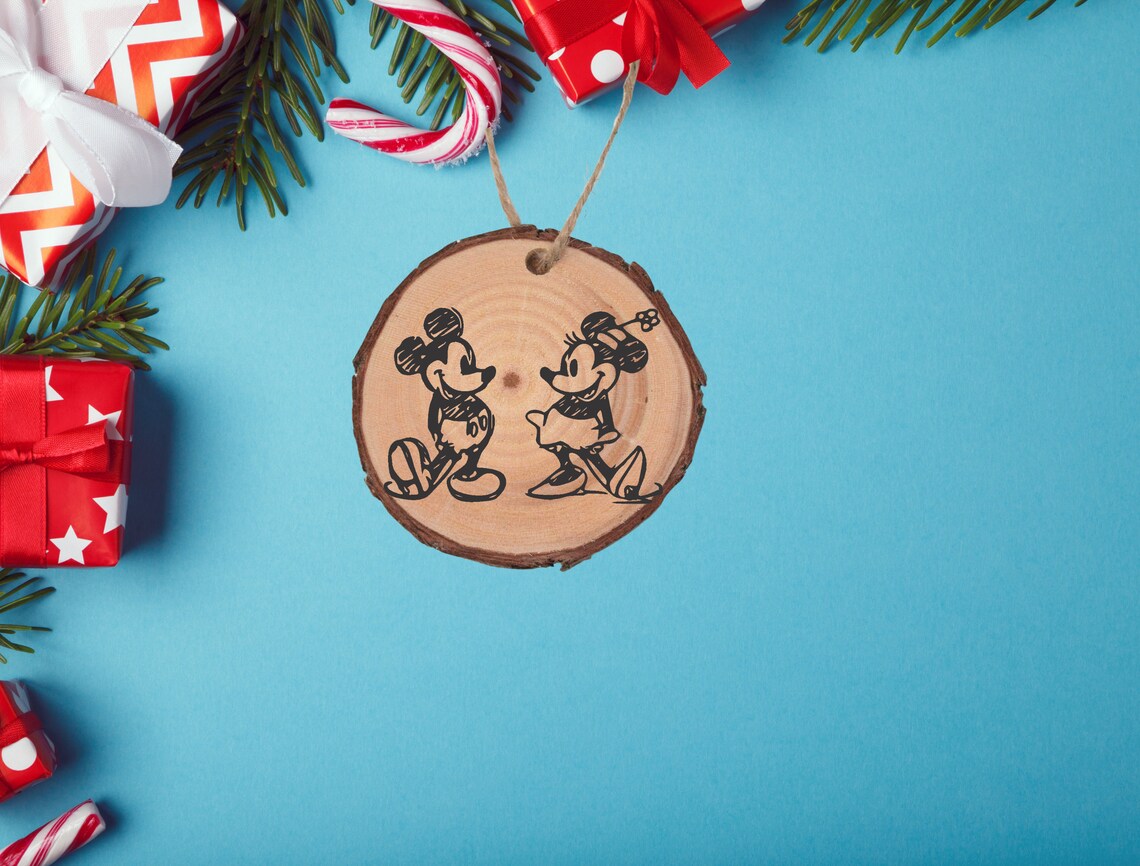 Download Disney SVG Vintage Mickey and Minnie Mouse Digital File Only | Etsy