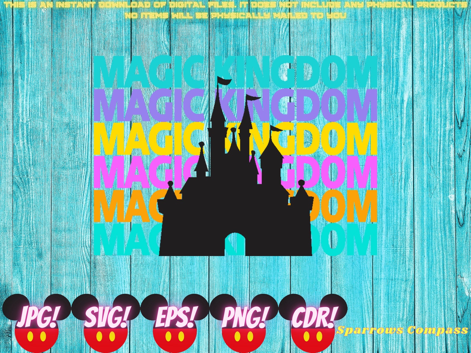 Free Free 146 Disney Magic Kingdom Svg SVG PNG EPS DXF File