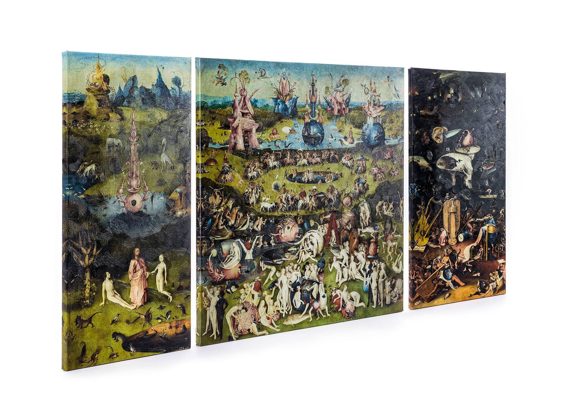 Tableau sur toile. Bosch, Le jardin des délices terrestres II Tableau sur toile. Bosch, Le jardin des délices terrestres II