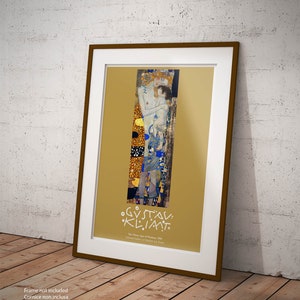 Gustav Klimt Poster The Three Ages of Woman (Maternity) Giclee Reproduction Fine Art Print Modern Ideal for Home Decoration