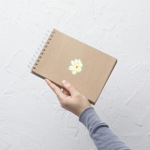 Magnolia-stickers zonder luchtbellen