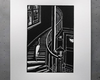 The City - Frans Masereel - Screenprint - Artisanal print - Image - Print - Screenprint