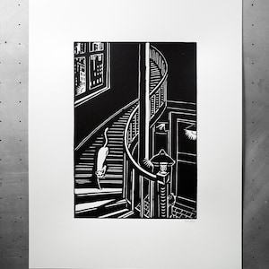 A Cidade - Frans Masereel - Serigrafia - Impressão artesanal - Imagem - Impressão - Serigrafia