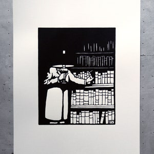 The Bibliophile - Felix Vallotton - Screenprint - Artisanal print - Image - Print - Screenprint - Art