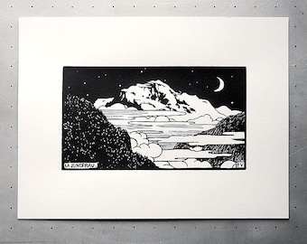 De Jungfrau - Felix Vallotton - Zeefdruk - Handgemaakte print - Afbeelding - Print - Zeefdruk - Kunst