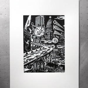 OKAY - Frans Masereel - Screenprint - Handmade print - Image - Print - Screenprint - Art - Siebdruck - Zeefdruk
