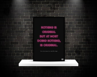 Nothing Is Original 2 | Funny Meme Poster