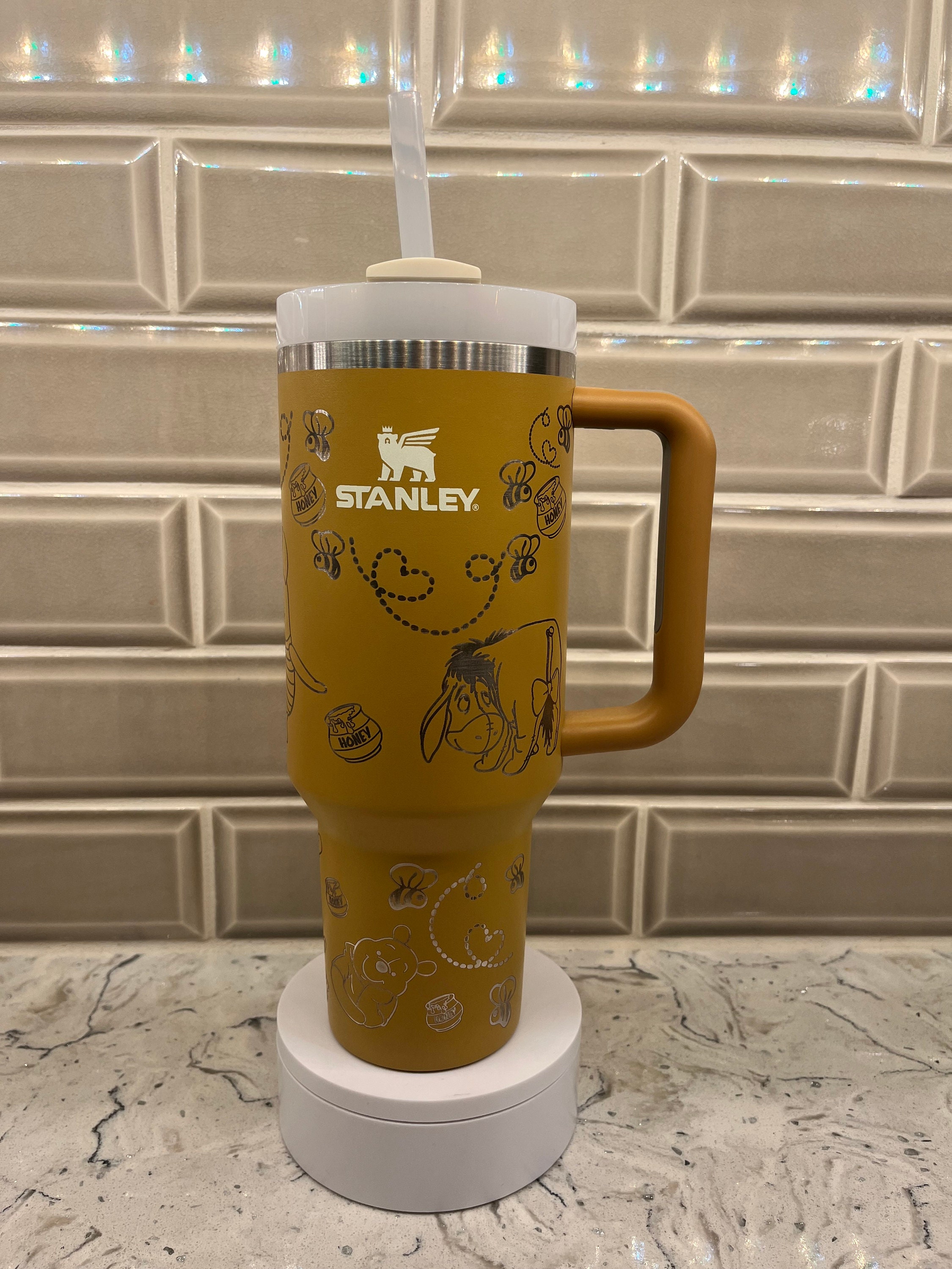 Winnie-the-Pooh Full Wrap  Engraved 40oz – Infinity Flame