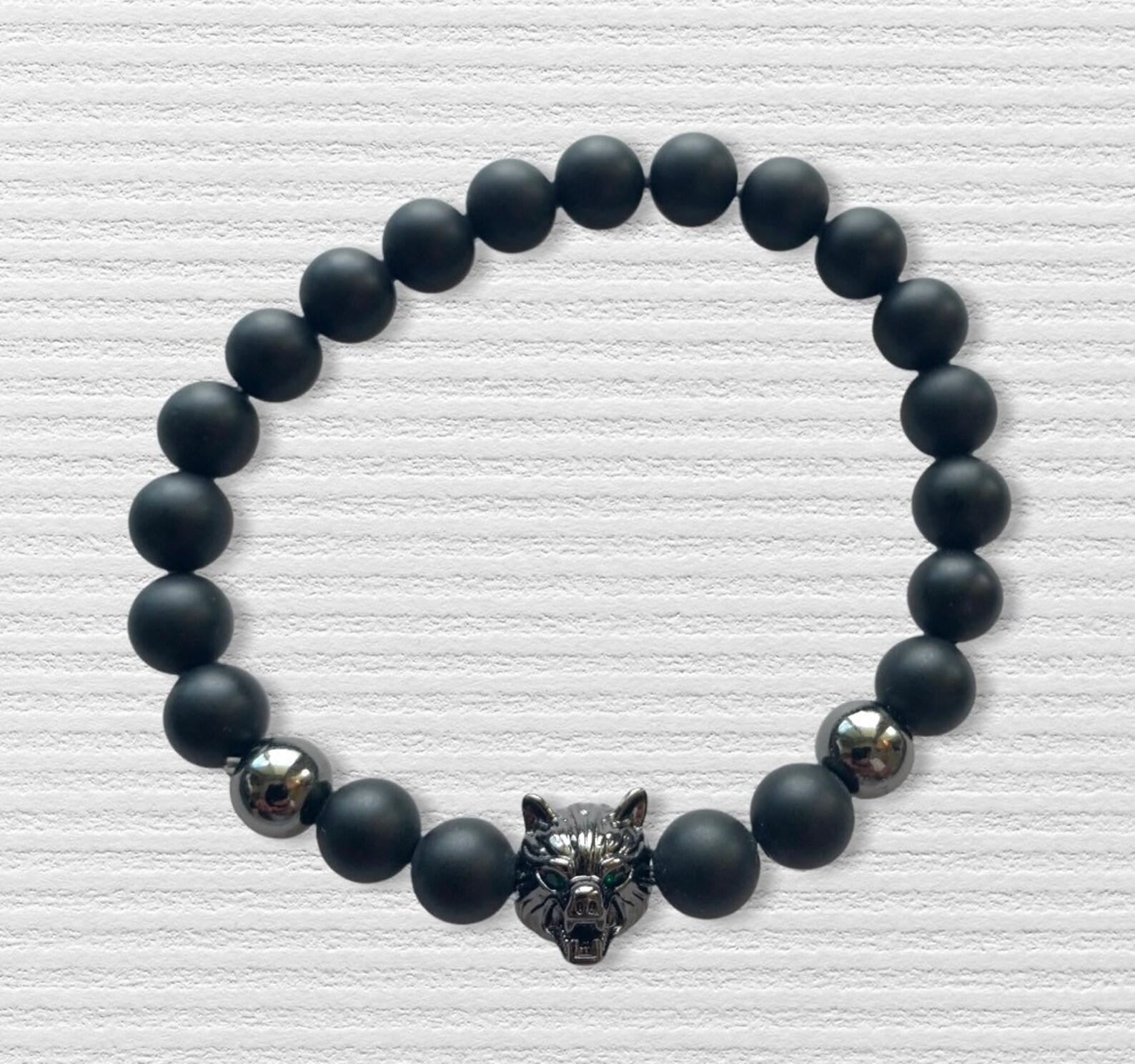 Bracelet homme onyx zircon bracelet Etsy