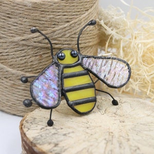 Honey Bee Figurine, Cute Gift for Beekeeper, Cottage Home Decor