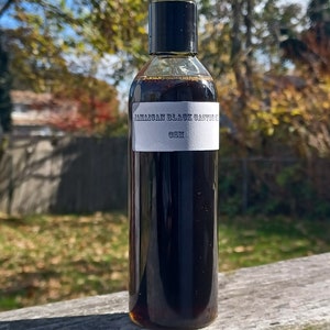 100% Roasted Unfiltered Jamaican Black Castor Oil