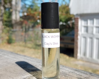 Black Woman Fragrance Perfume Body Oil 1/3oz Roll On