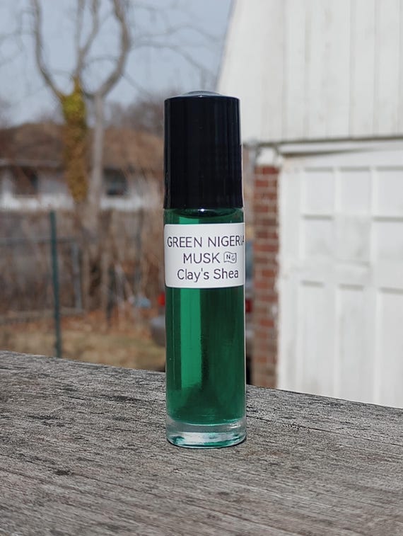 Green Nigeria Musk Fragrance Perfume Body Oil 1/3oz Roll On