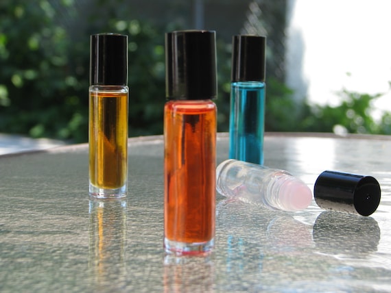 Amber White Essential Oil Fragrance Perfume Body Oil 1/3oz Roll on U 