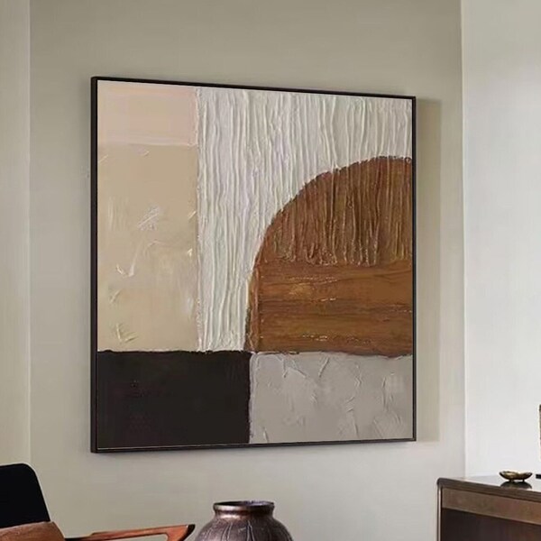 Brown Gray Wall Art - Etsy