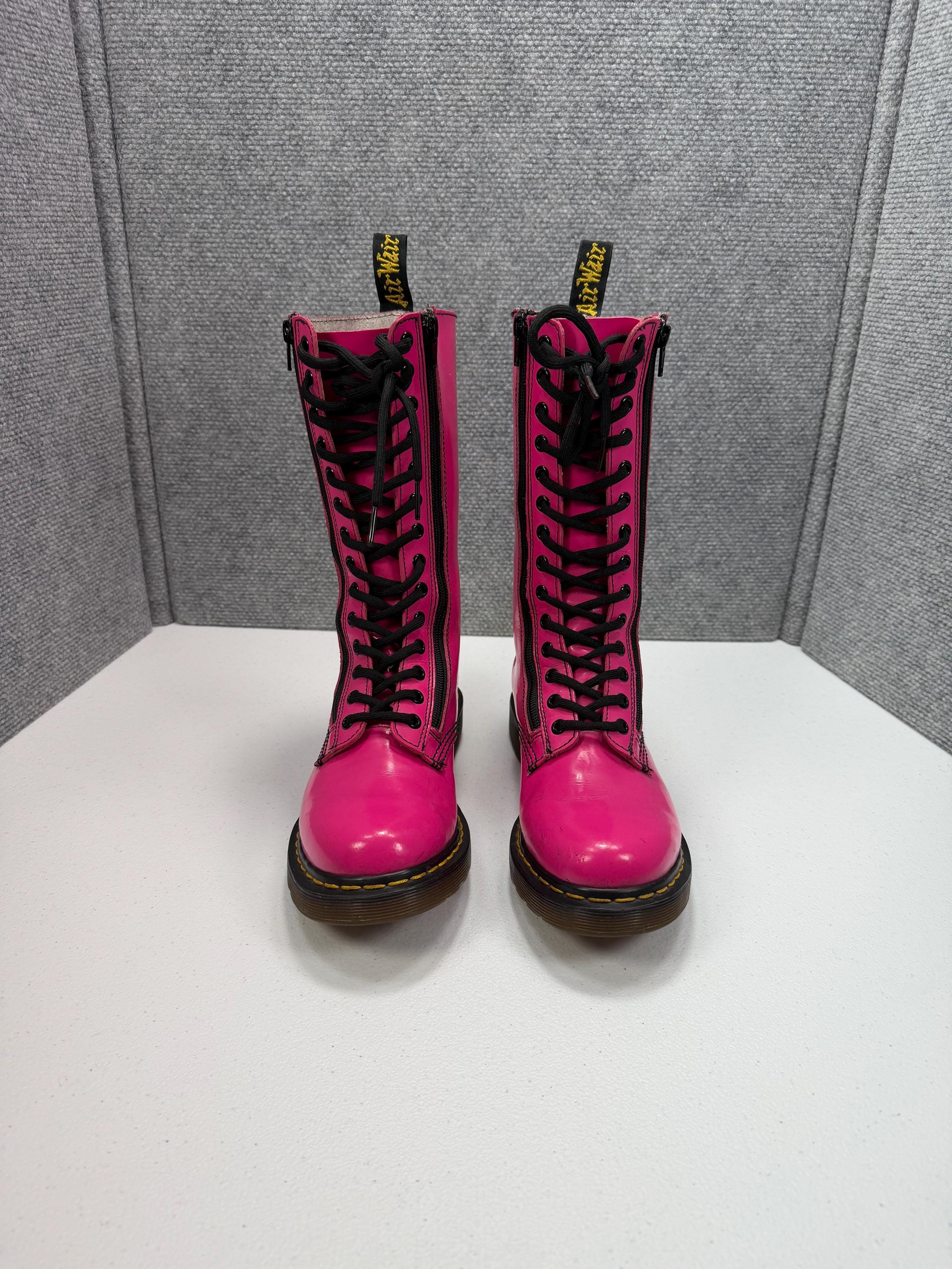 Dr Martens Zip Boots - Etsy