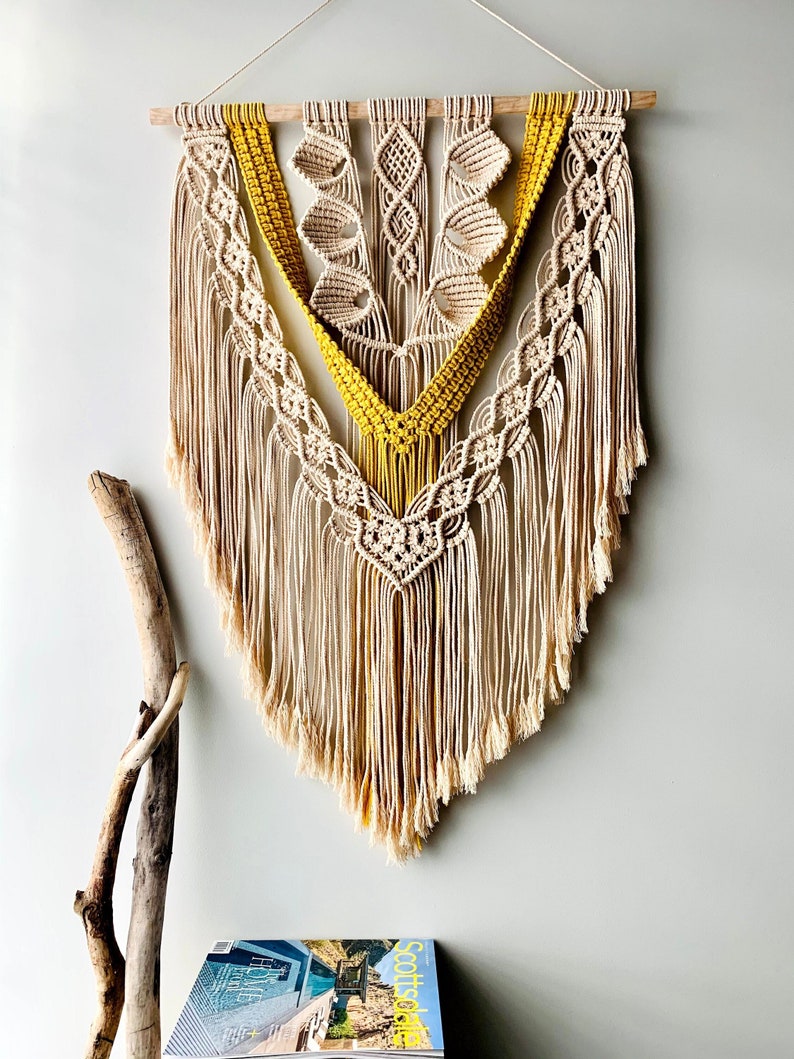 Large Wall Tapestry Macrame Wall Hanging Large Macrame Etsy