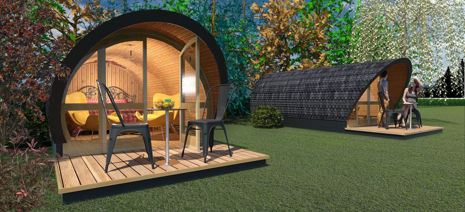 Glamping Pod/garden Retreat/garden Office Fully Insulated Etsy UK