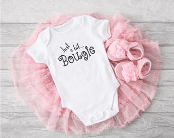 Bougie Baby Bodysuit: Girl's Shower Gift, 100% Cotton