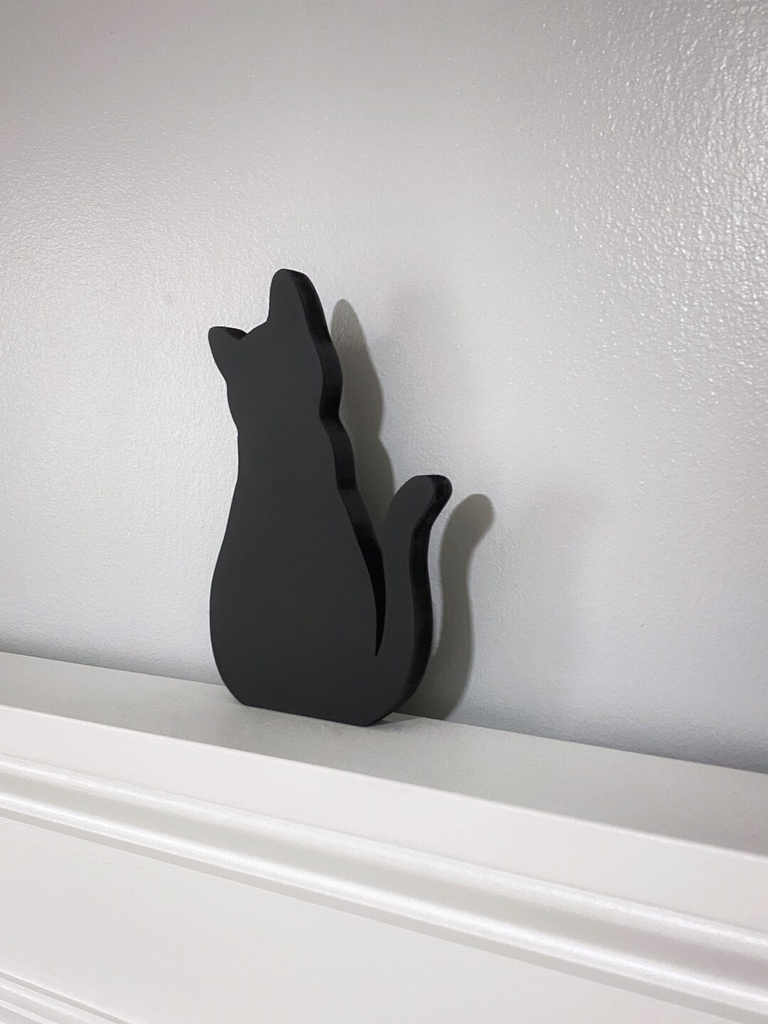 Sitting Cat Decor, Cat Door Topper, Door Frame Cat, Cat Shelf Sitter
