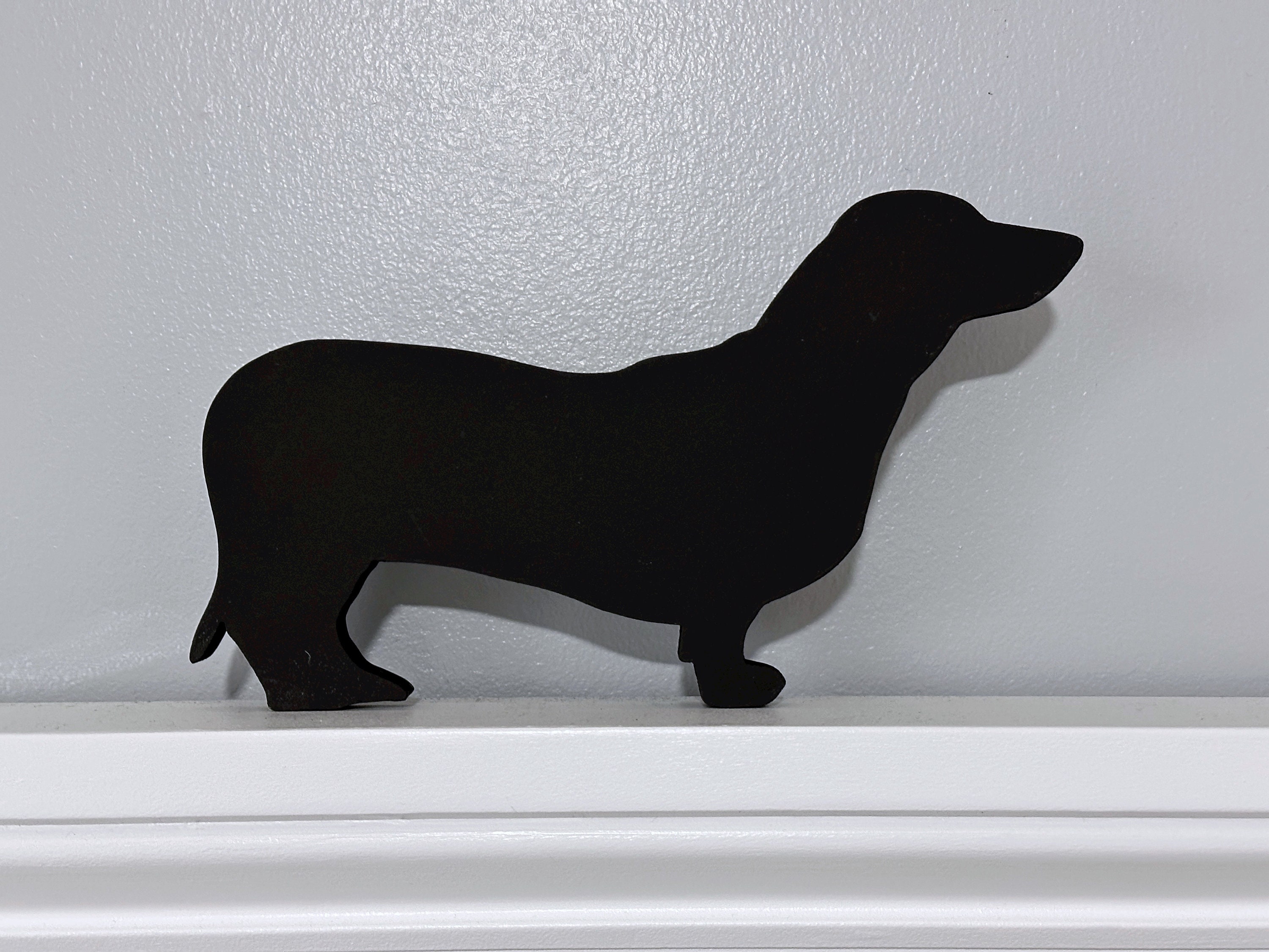 Dachshund Dog Door Topper, Wiener Dog Shelf Sitter, Doxie Dog, Christmas  Gift for Dog Lover 