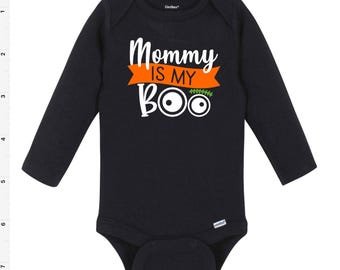 Mommy is my Boo Halloween Baby Onesie