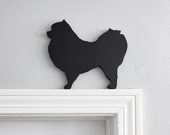 Pomeranian Wooden Door Topper | Shelf Sitter - Memorial Accent