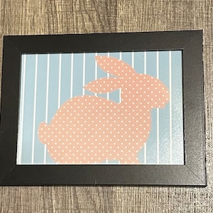 Full House Bunny Picture Frame