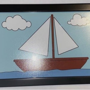 The Simpsons Boat Picture Frame