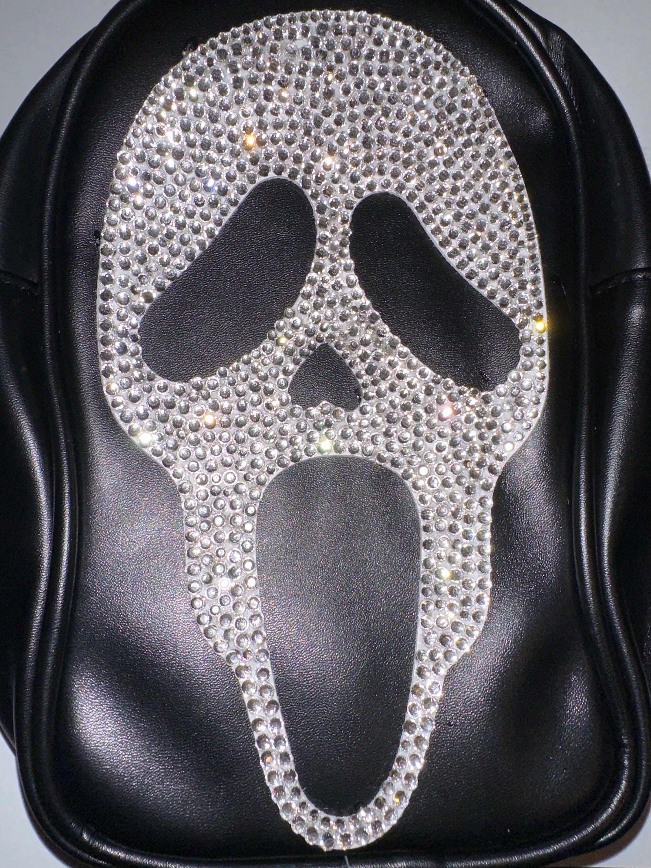 Ghostface Halloween Scream Crystal Crossbody Bag