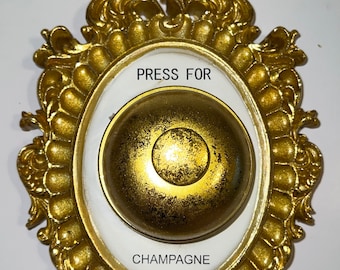 Ring for Champagne Bell Wall Hanging