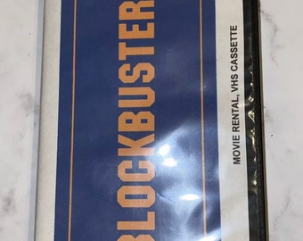 Blockbuster Video VHS Tape Storage Box
