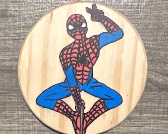 The Amazing Spiderman Hand-painted Coaster
