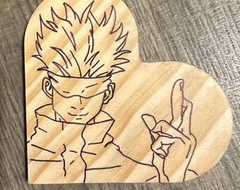 Jujutsu Kaisen Satoru Gojo Hand-drawn Coaster