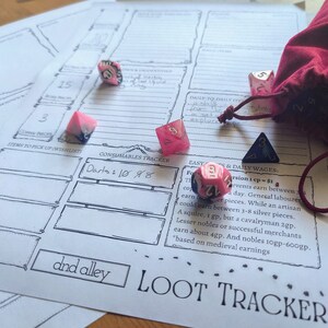 Dnd Player Character Sheet & Notes Bundle Pack | Adventure Theme Dnd ...
