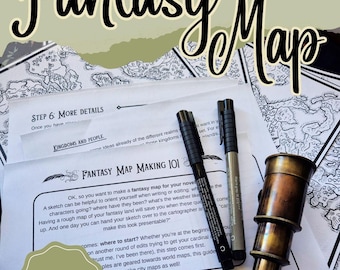 Guía para crear mapas de fantasía / Súper simple