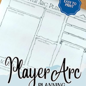 Pianificatore di archi di personaggi per D&D (e altri giochi di ruolo) / Tema avventura