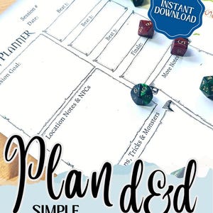 Session Planner for D&D (and other RPGs)