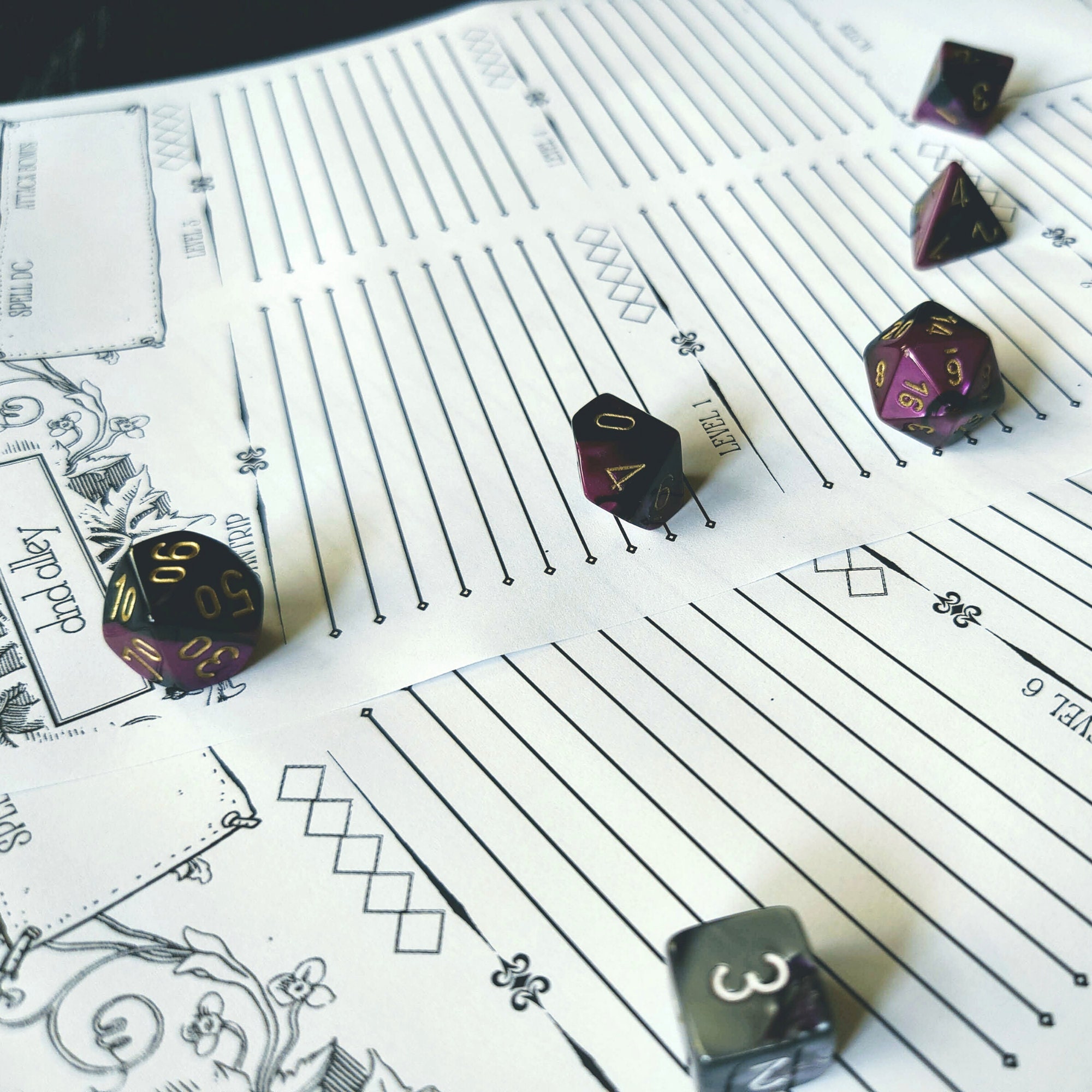 Dnd Character Sheet D&D Resources Great for Dungeons and Dragons ...