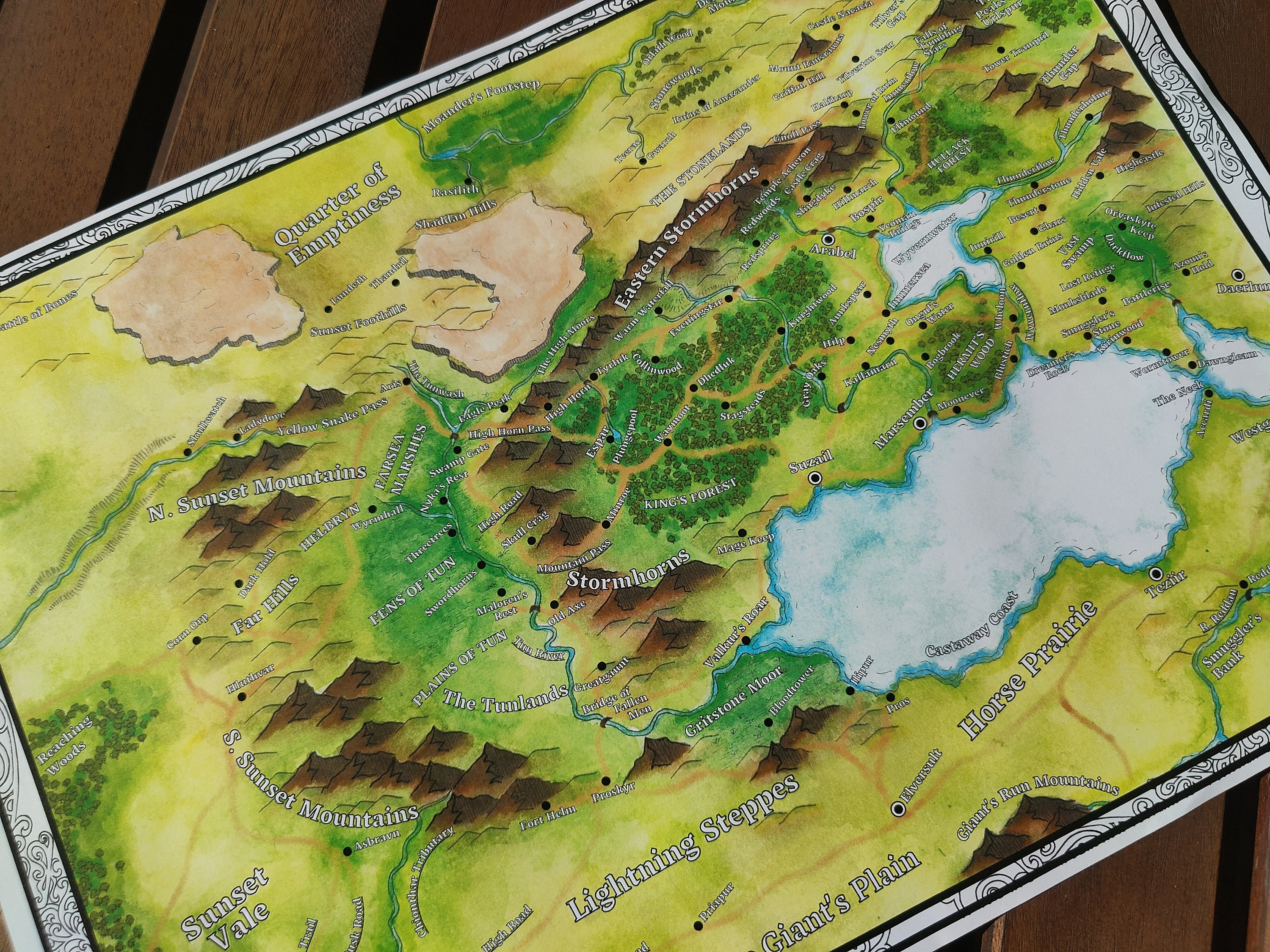 Map Of Cormyr Forgotten Realms Setting Dnd Map GM Tools, 50% OFF