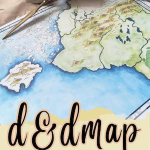 Map of Icewind Dale & Beyond | DnD Map | GM Tools