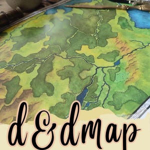 Map of Cormanthor (Forgotten Realms Setting) | DnD Map | GM Tools | Faerûn