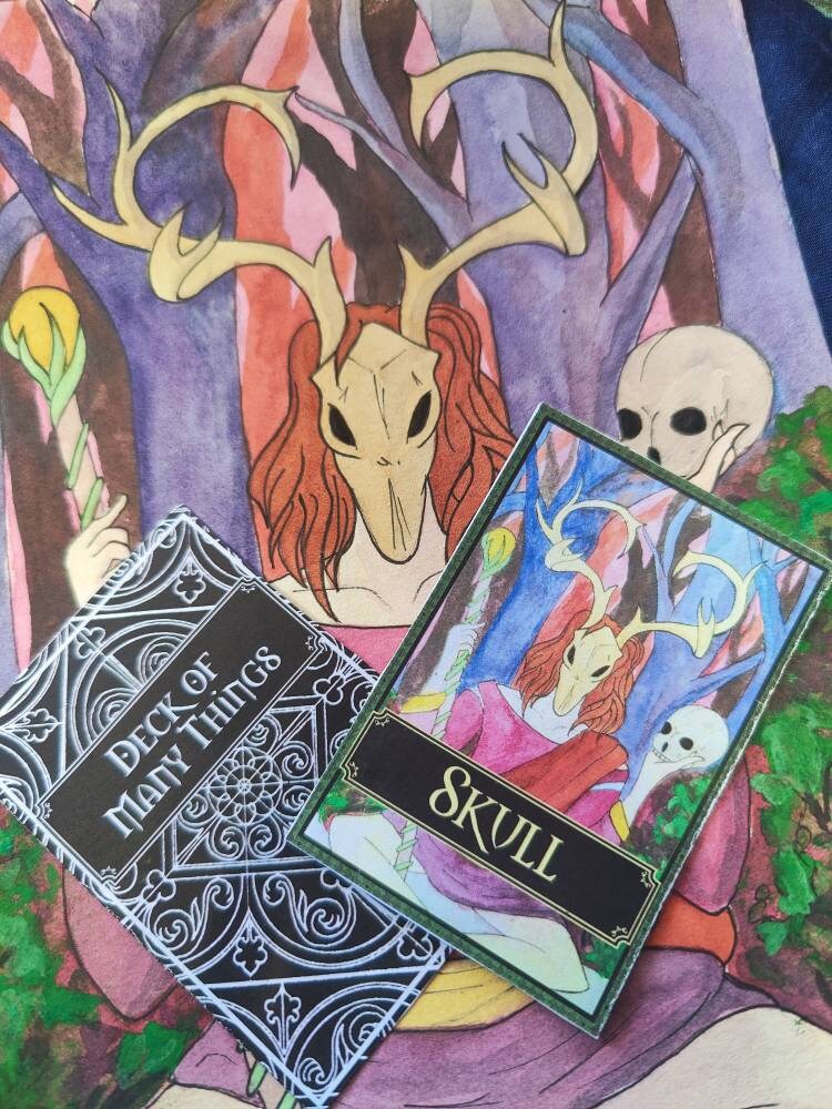 Deck of Many Things Heroes Theme Printable 13 Unique | Etsy