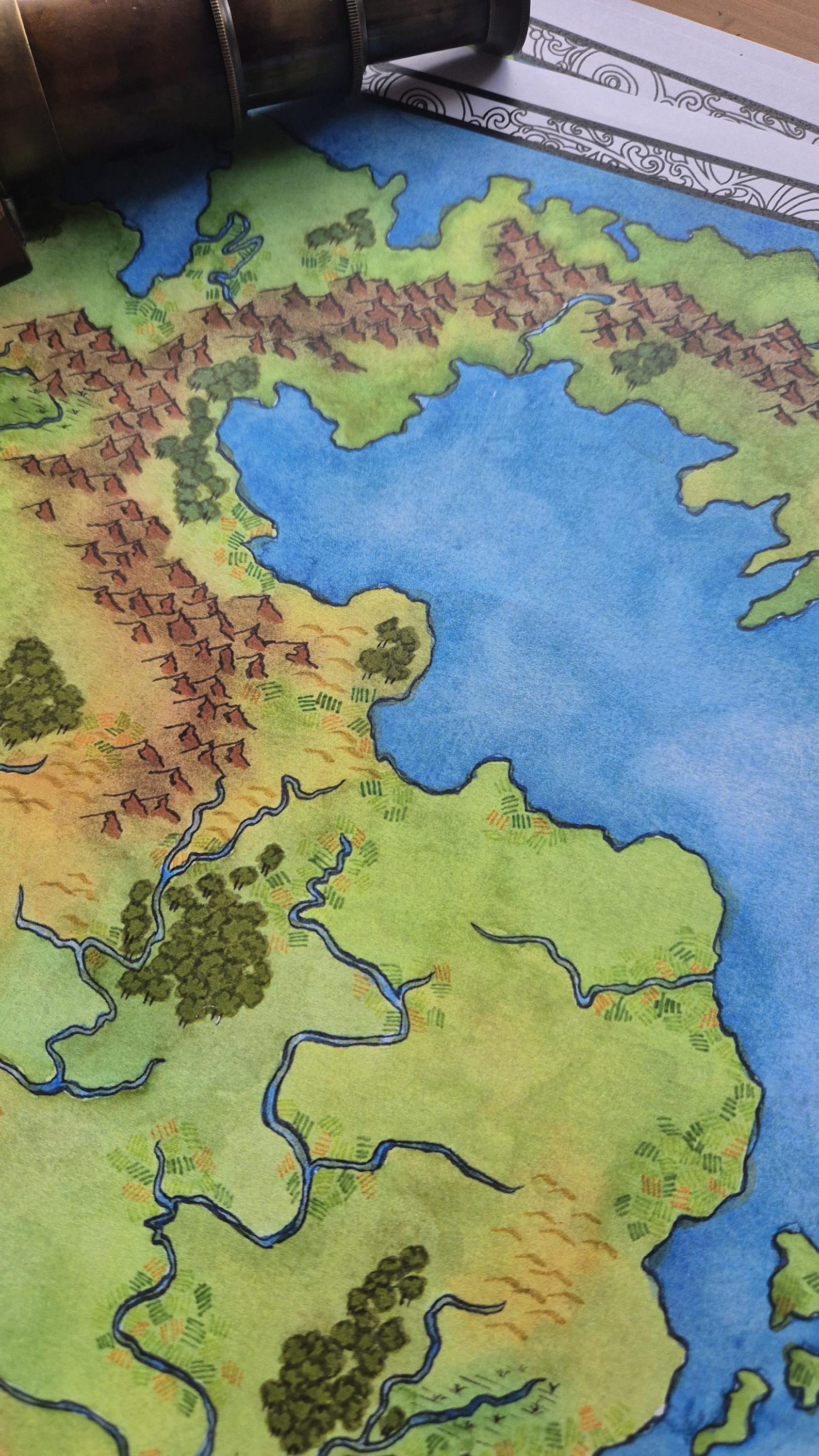Map of Eastern Flanaess (greyhawk Setting) | Dnd Map Printable - Etsy ...