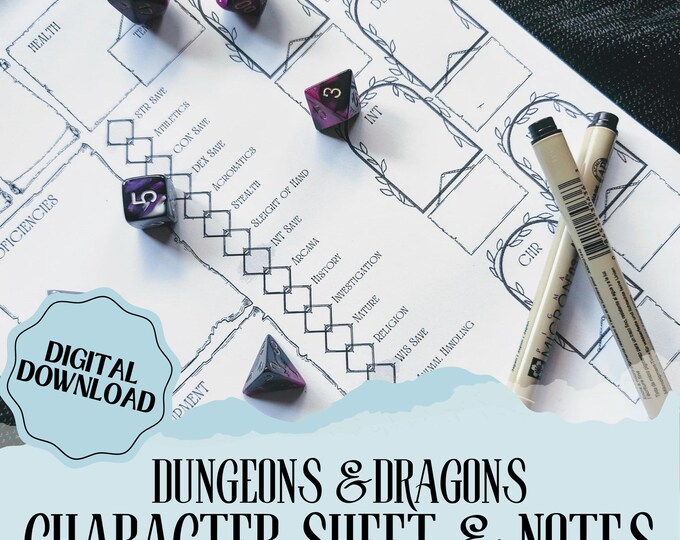 Dnd Session Notes | Form Fillable | Perfect for Session Summaries ...