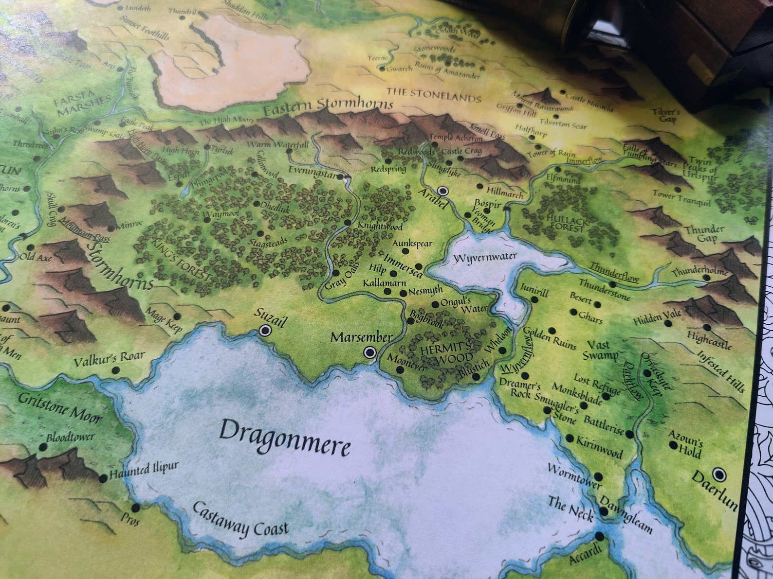 Cormyr Map