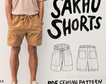 Sakhu Shorts - PDF sewing pattern