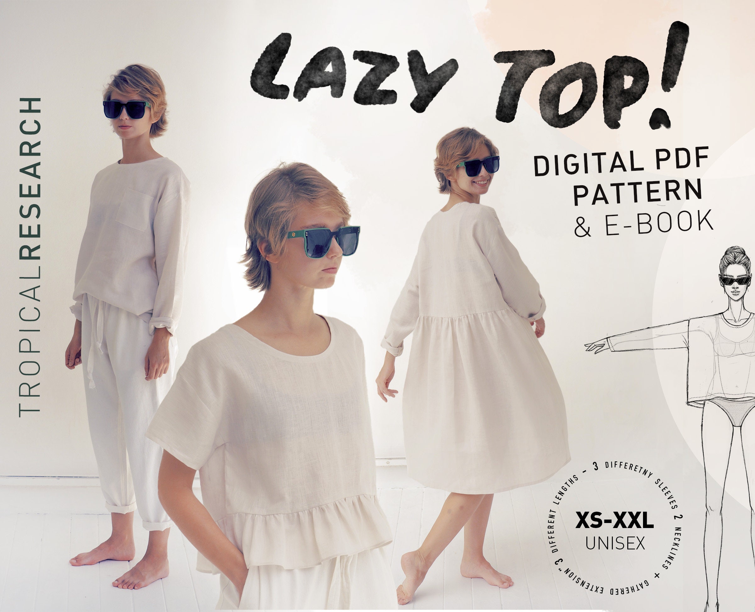 20+ Best Free Tunic Patterns To Sew Now!